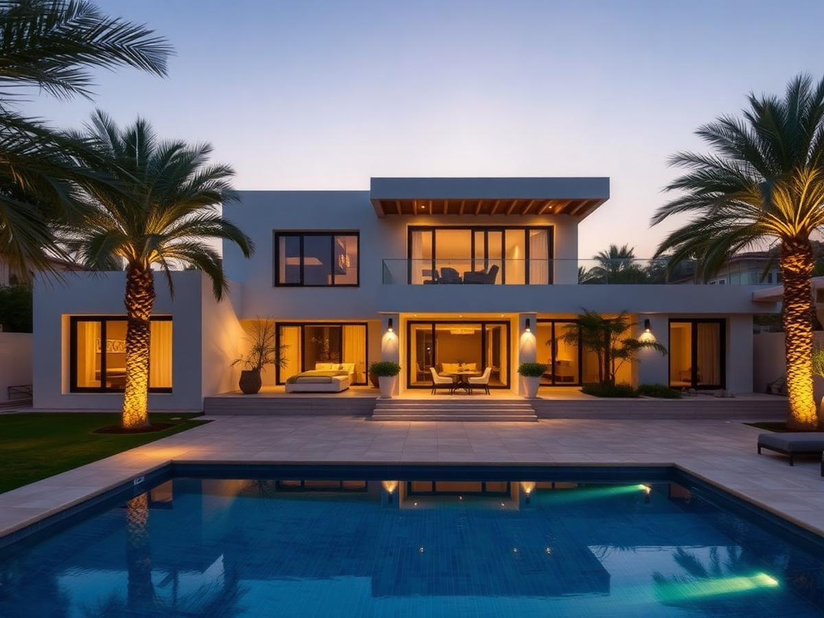 Modern villa listed by its owner